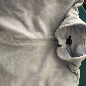 light blue fleece